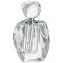 3_Ryden 7 1/4" High Clear Glass Decorative Perfume Bottle