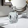2_Ryden 7 1/4" High Clear Glass Decorative Perfume Bottle