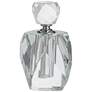 6_Ryden 7 1/4" High Clear Glass Decorative Perfume Bottle more views