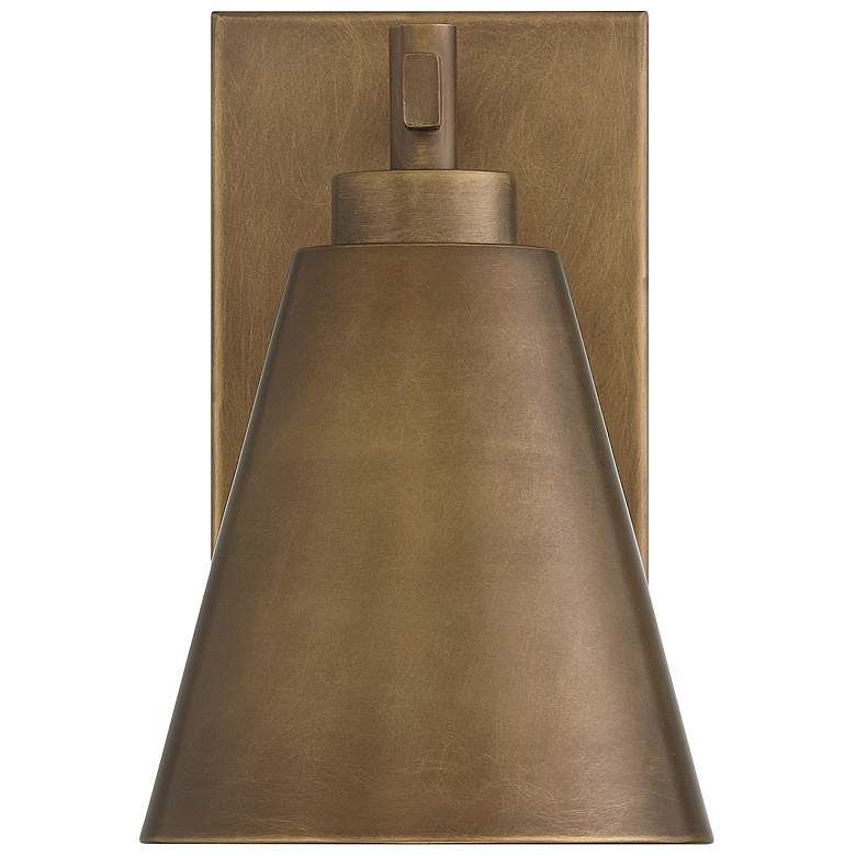 Image 3 Ryder 1-Light Outdoor Wall Lantern in Atlas Bronze more views