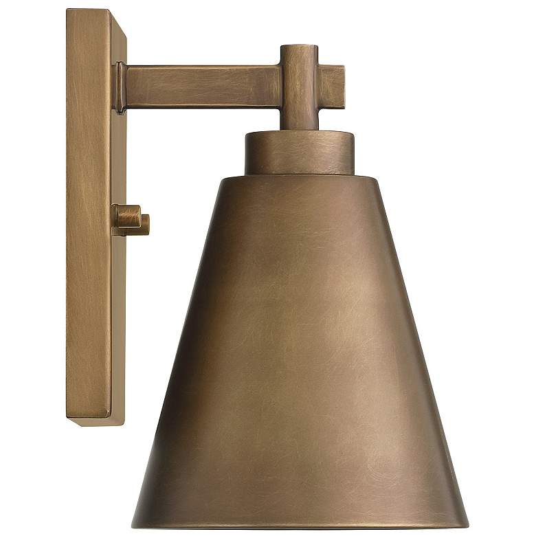 Image 5 Ryder 1-Light Outdoor Wall Lantern in Atlas Bronze more views