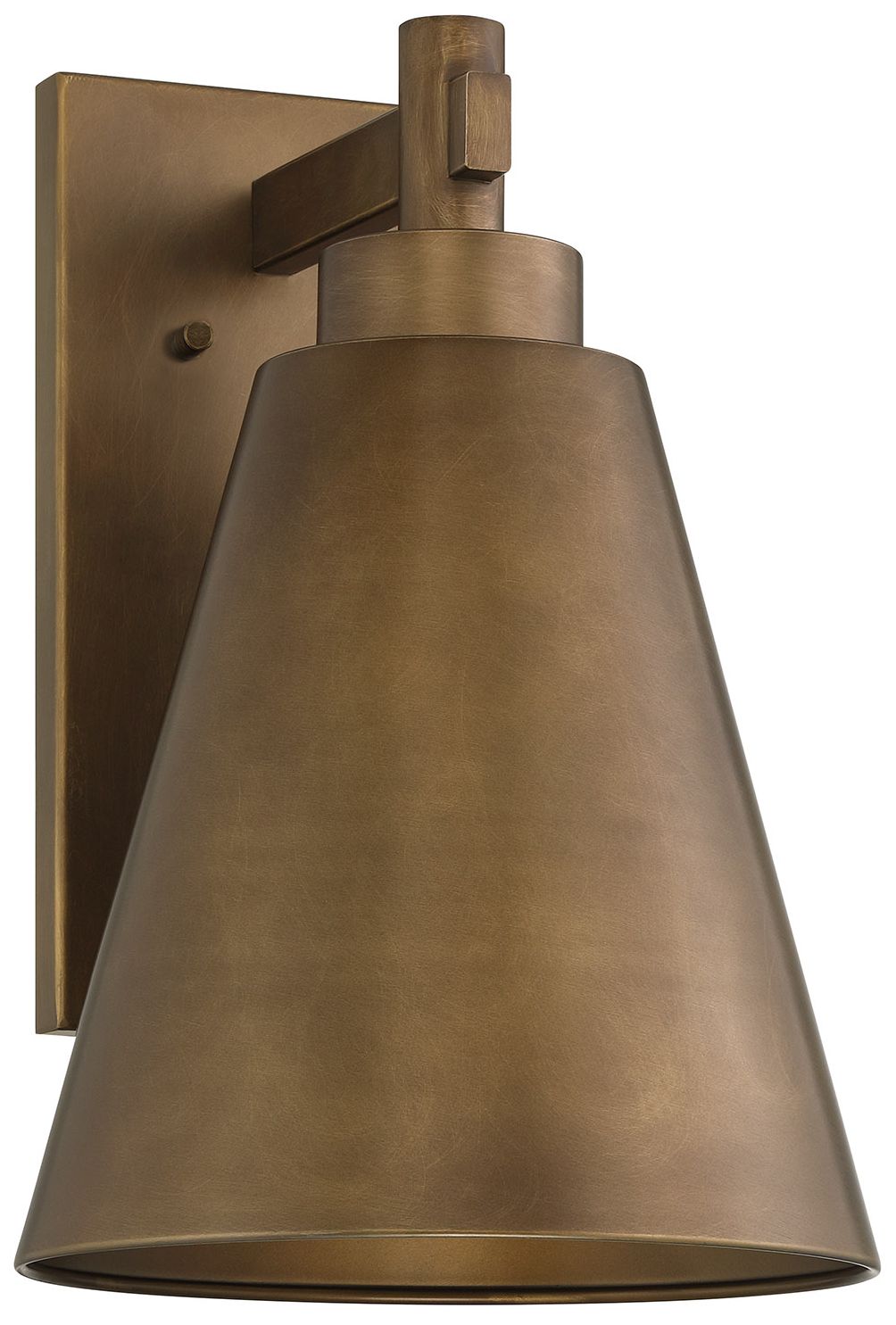 Image 2 Ryder 1-Light Outdoor Wall Lantern in Atlas Bronze more views