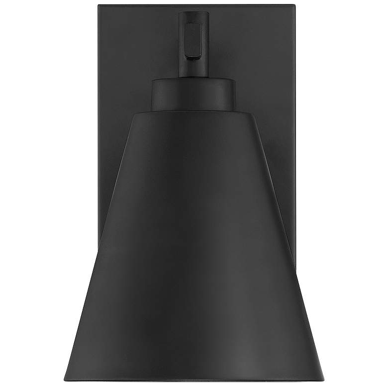 Image 3 Ryder 1-Light Outdoor Wall Lantern in Matte Black more views
