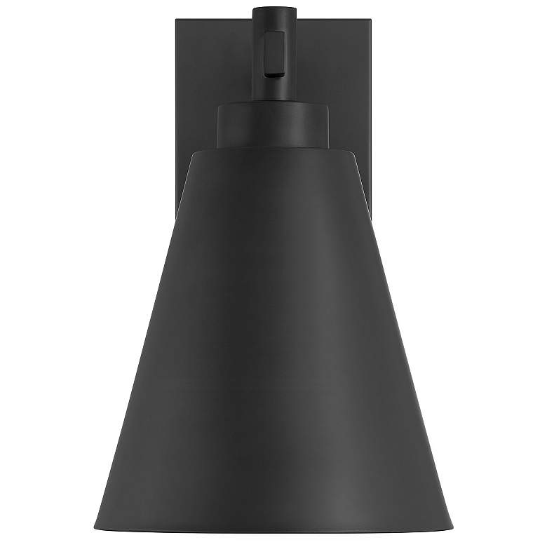 Image 3 Ryder 1-Light Outdoor Wall Lantern in Matte Black more views