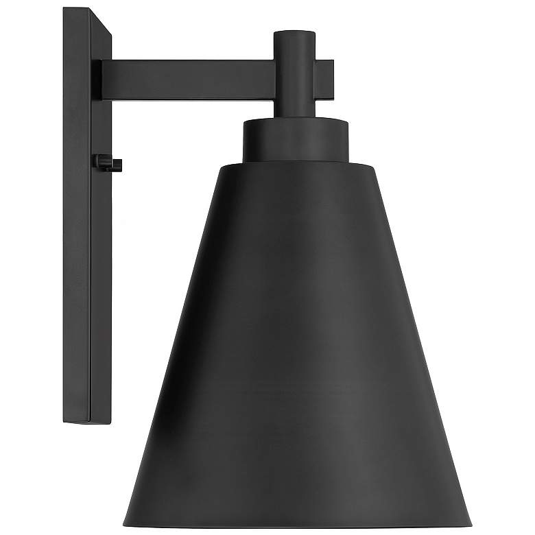 Image 5 Ryder 1-Light Outdoor Wall Lantern in Matte Black more views