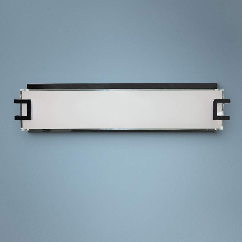 Image 1 Ryder 18 1/4" Wide Chrome LED Bath Light