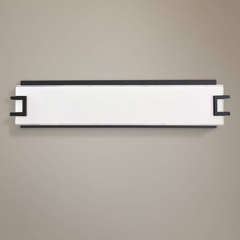 Image 1 Ryder 23 1/4 inch Wide Chrome LED Bath Light