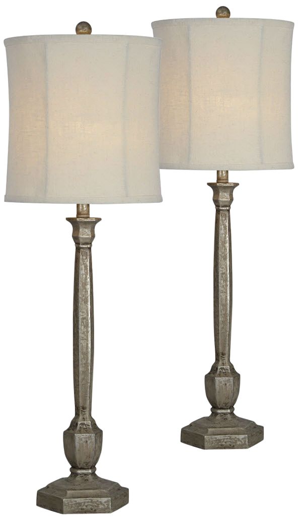 distressed buffet lamps