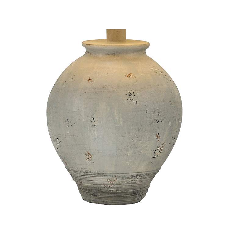Image 4 Ryker 24 1/2" Concrete Stone Hydrocal Urn Table Lamp more views