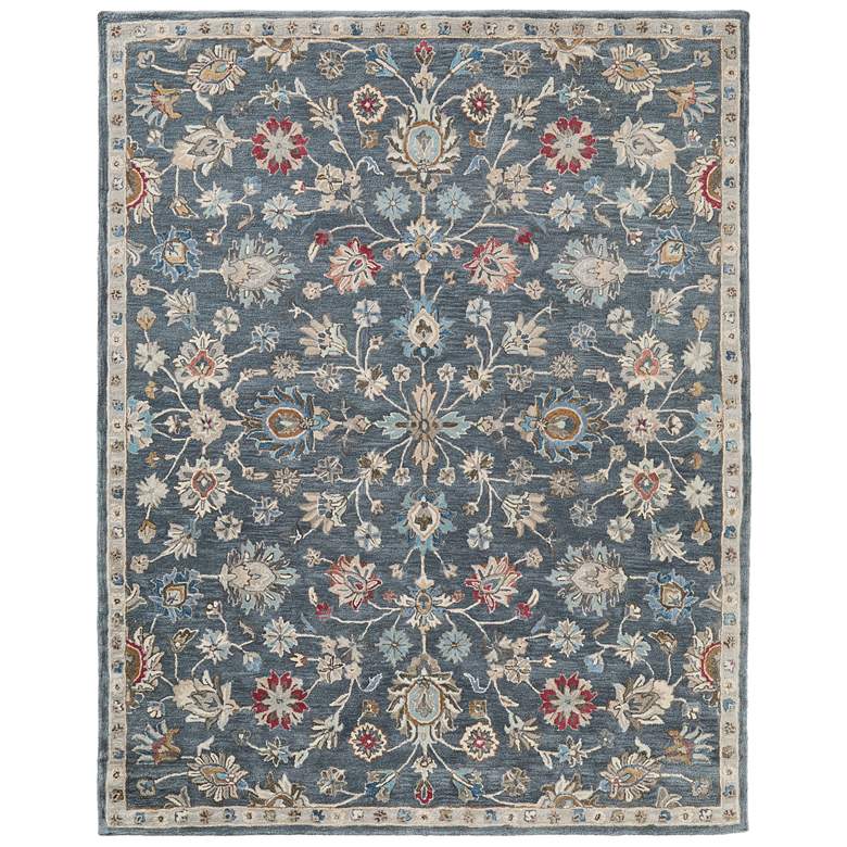 Image 1 Rylan Transitional Oriental Hand Tufted Gray Area Rug 8639F