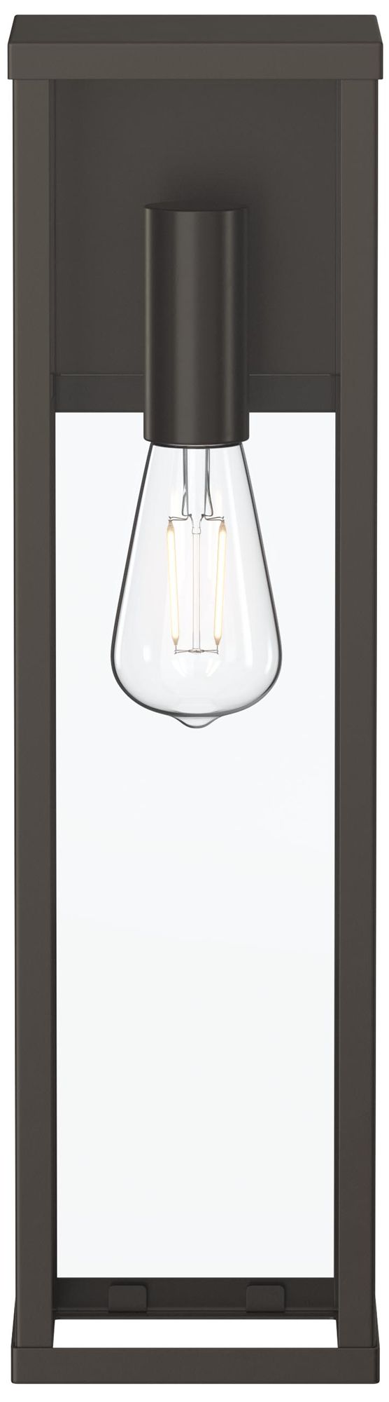 Image 7 Ryle One-Light Extra Large Wall Lantern with Clear Glass Panels more views