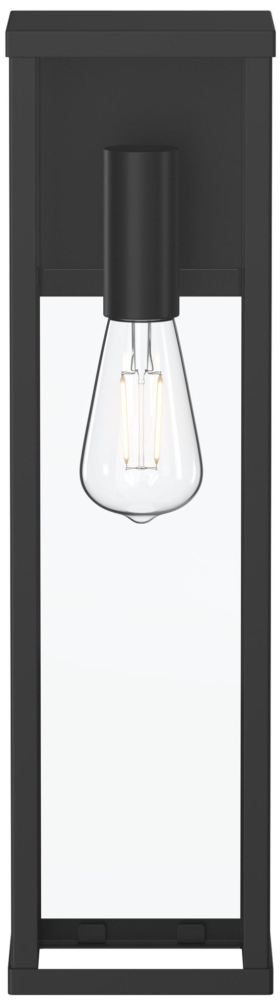 Image 7 Ryle One-Light Extra Large Wall Lantern with Clear Glass Panels more views