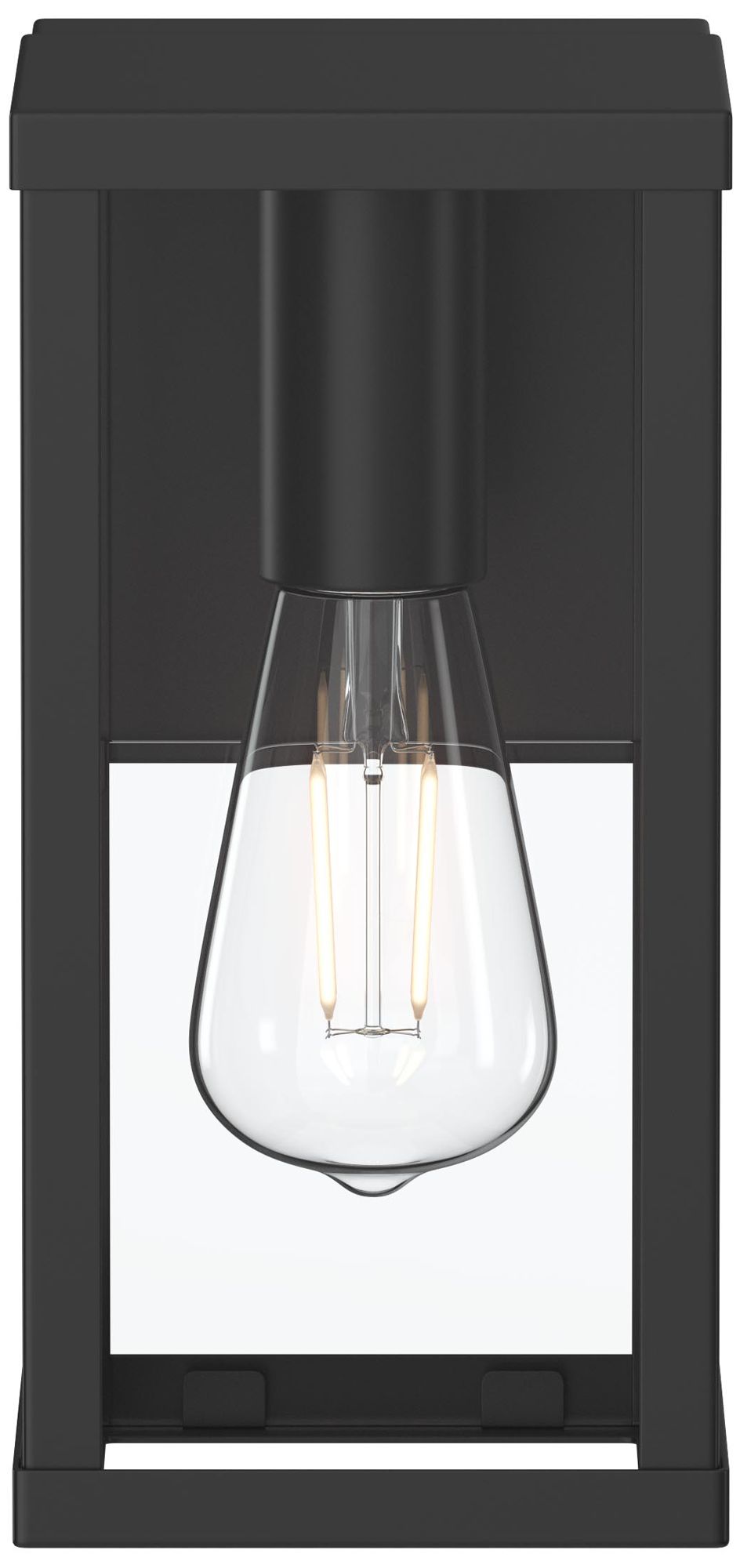 Image 7 Ryle One-Light Small Wall Lantern with Clear Glass Panels more views