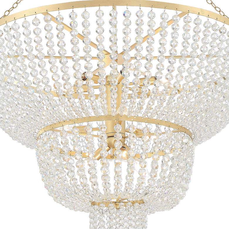 Image 5 Rylee 12 Light Antique Gold Chandelier more views