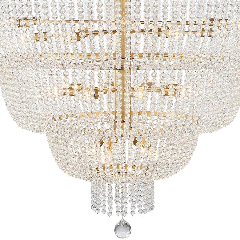 Image 5 Rylee 32 Light Antique Gold Chandelier more views