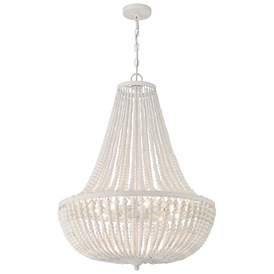 Image1 of Rylee 8 Light Matte White Chandelier