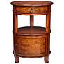 Thumbnail2 of Rylie 20" Wide Walnut Finish Small Round Accent Table