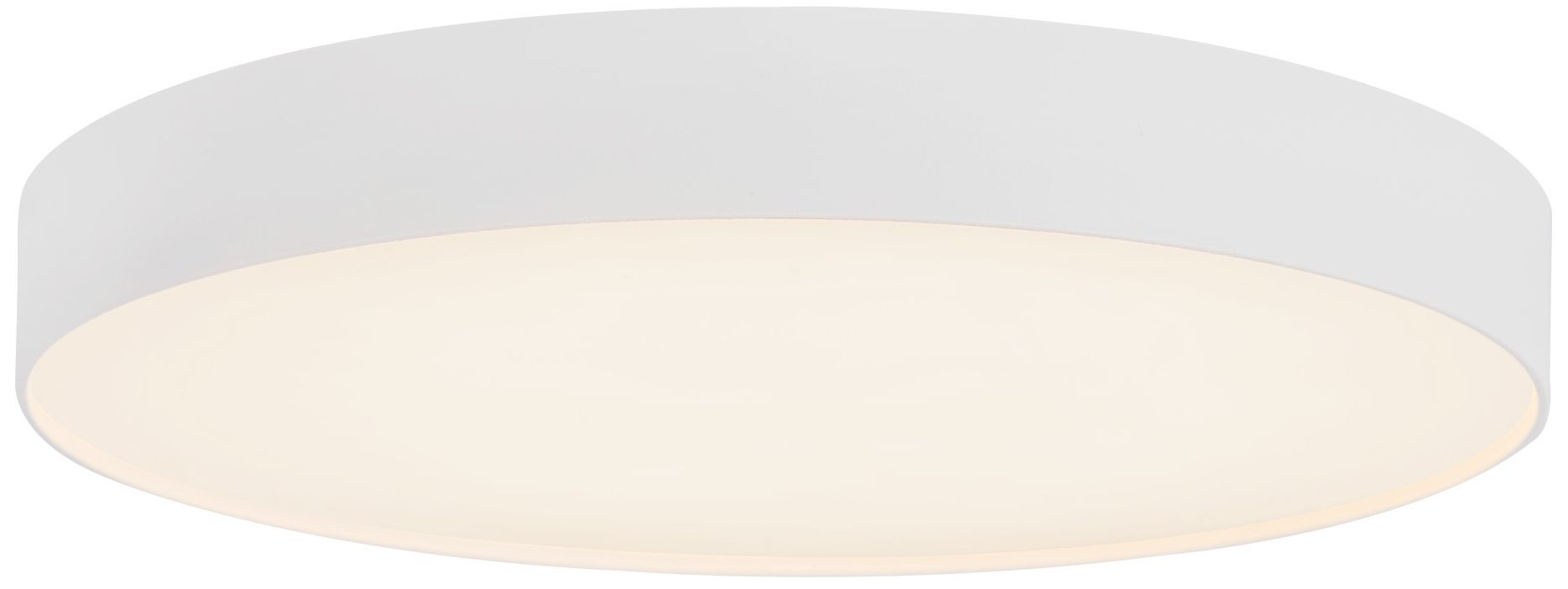 Image 4 Rynn 7-in White dimmable LED Flush Mount more views