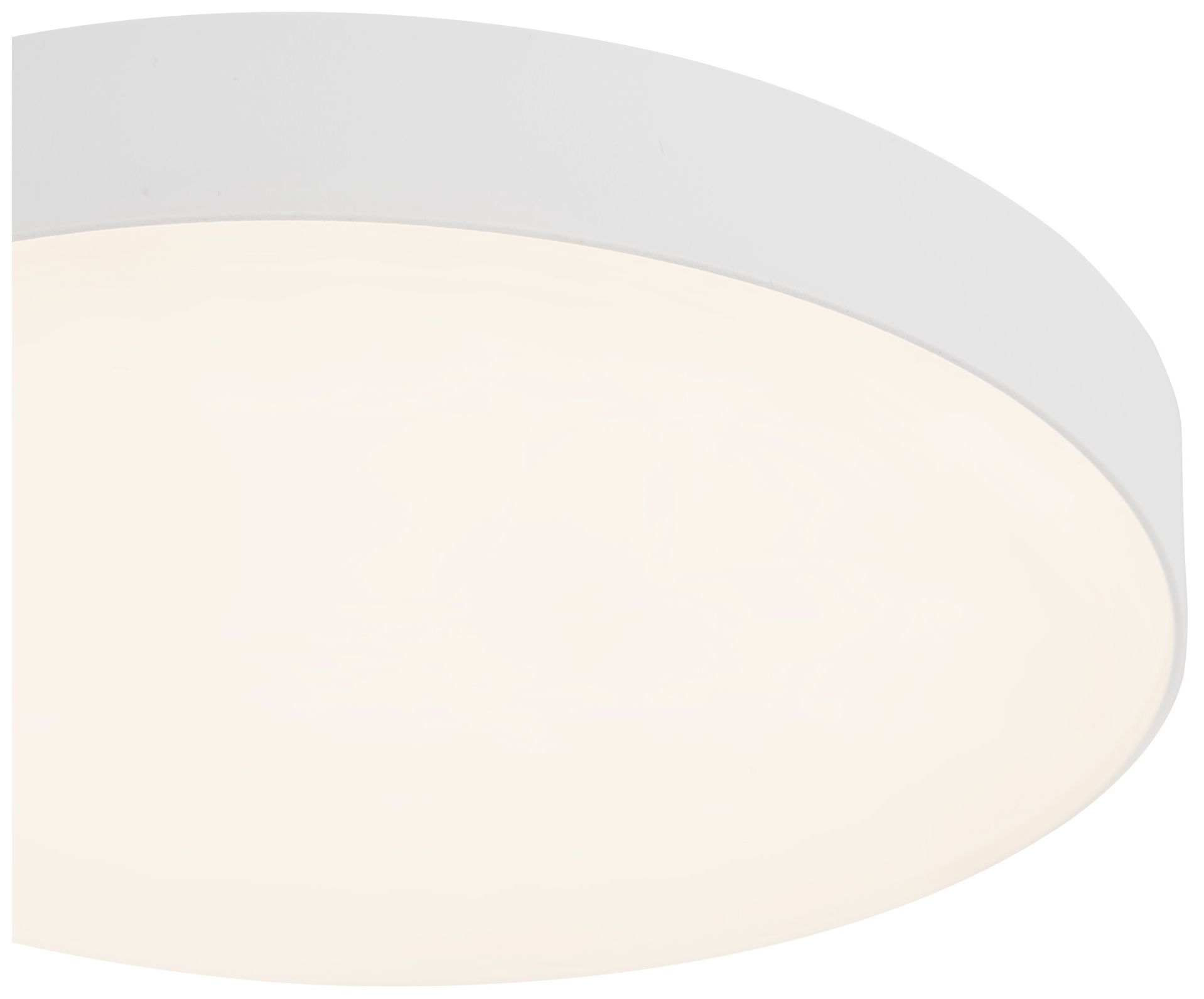 Image 5 Rynn 7-in White dimmable LED Flush Mount more views