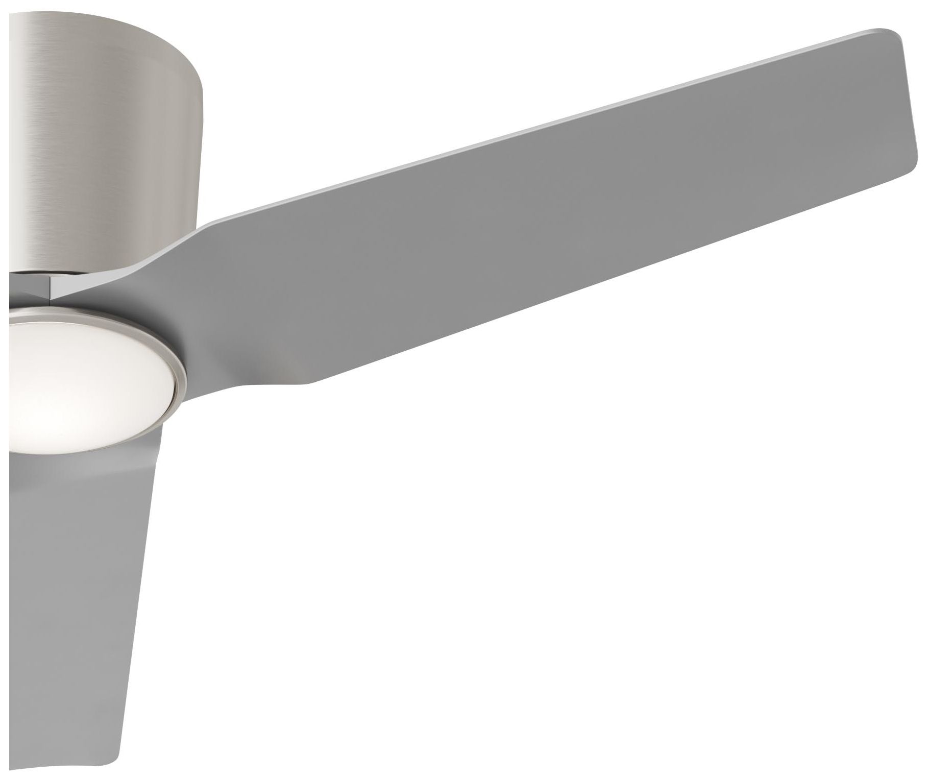 Image 7 Rynn Collection 48-in. Three Blade Flush Mount Modern LED Ceiling Fan more views