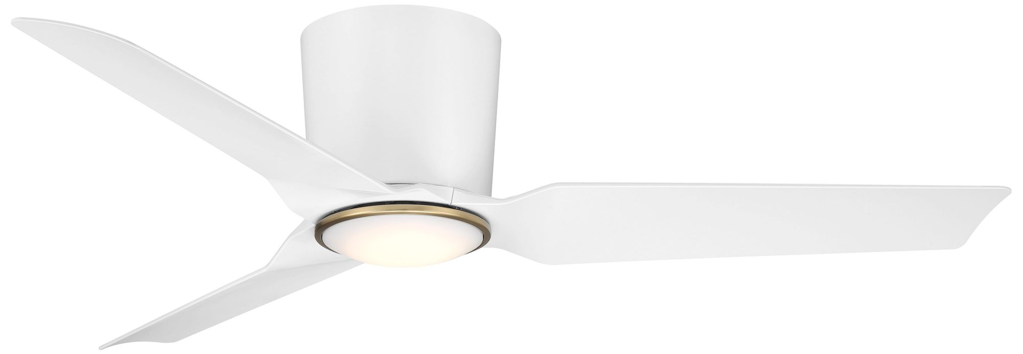 Image 6 Rynn Collection 48-in. Three Blade Flush Mount Modern LED Ceiling Fan more views