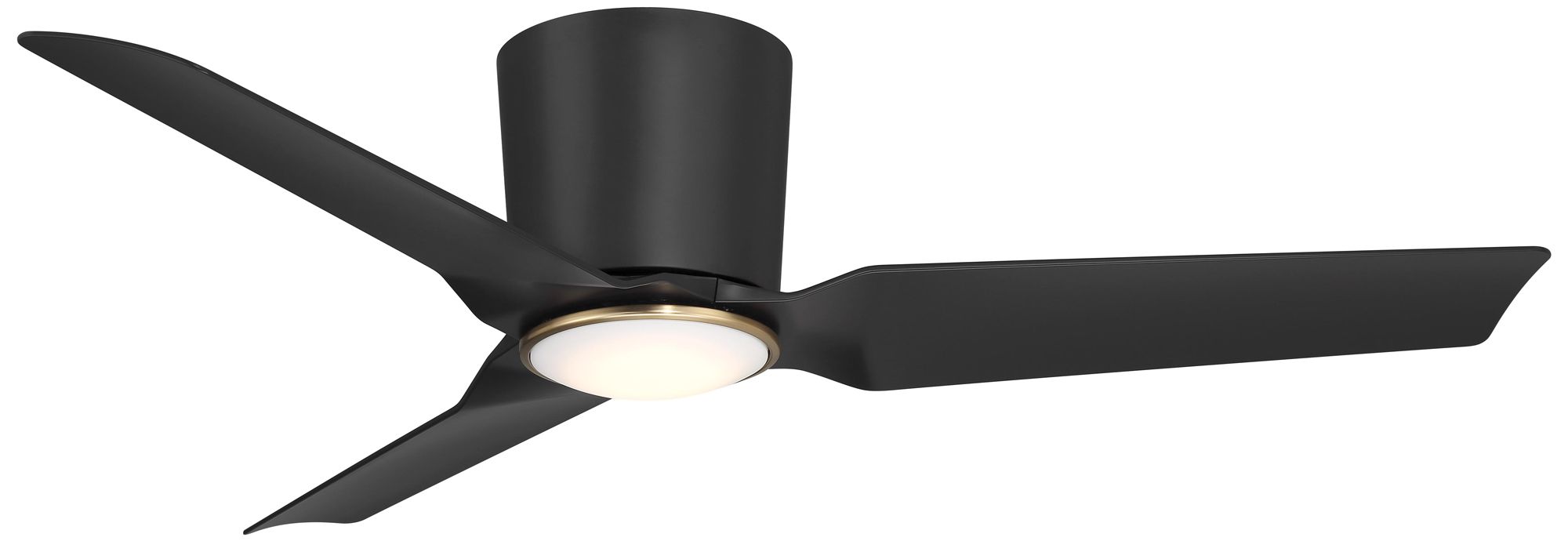 Image 6 Rynn Collection 48-in. Three Blade Flush Mount Modern LED Ceiling Fan more views