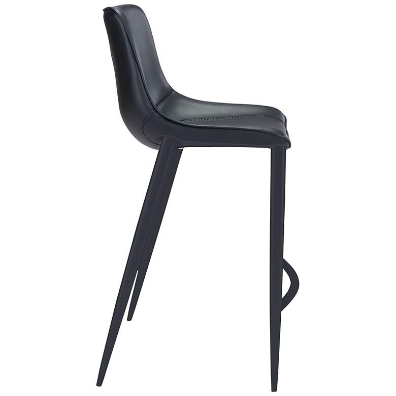 Image 5 s/2 Magnus Bar Chair Black more views