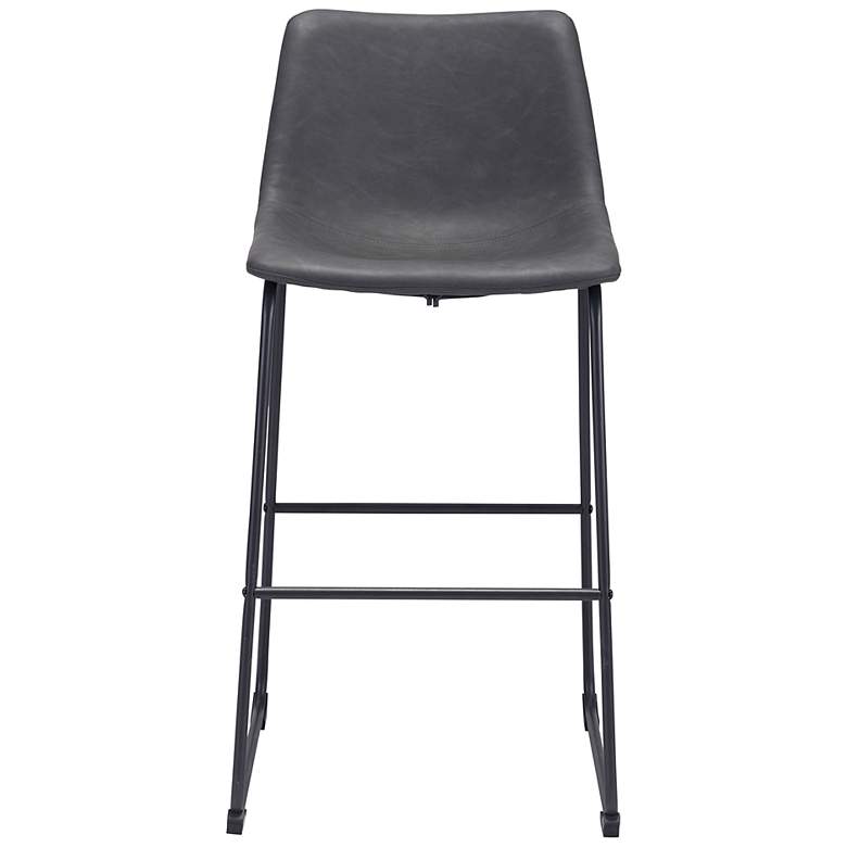 Image 7 S/2 Smart Bar Chair Charcoal more views