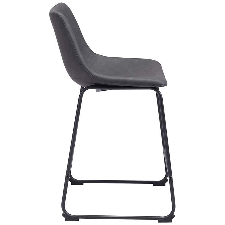 Image 3 S/2 Smart Counter Chair Charcoal more views