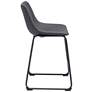 3_S/2 Smart Counter Chair Charcoal more views