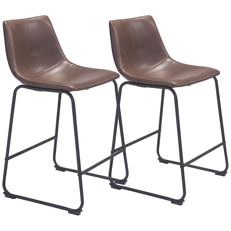 Image 2 S/2 Smart Counter Chair Vintage Espresso
