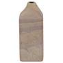 1_Saava 10" High Sandstone Straight Stone Decorative Vase