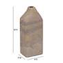4_Saava 10" High Sandstone Straight Stone Decorative Vase more views