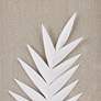 Sabal Palm 30 1/4" High Off-White 3-Piece Frame Wall Art Set