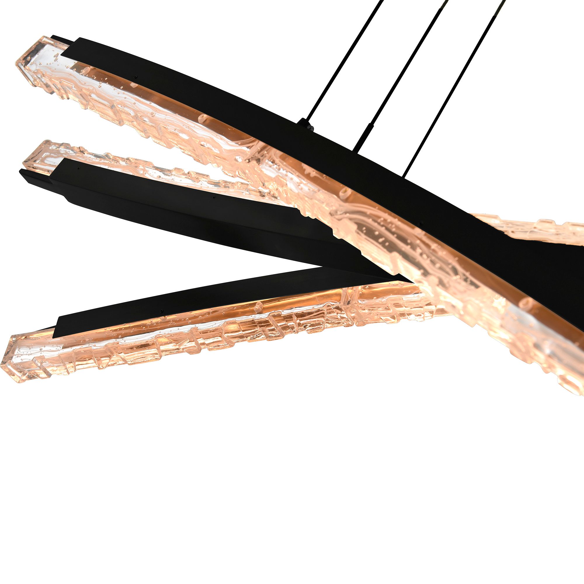 Image 3 Saber Integrated LED Black Chandelier more views