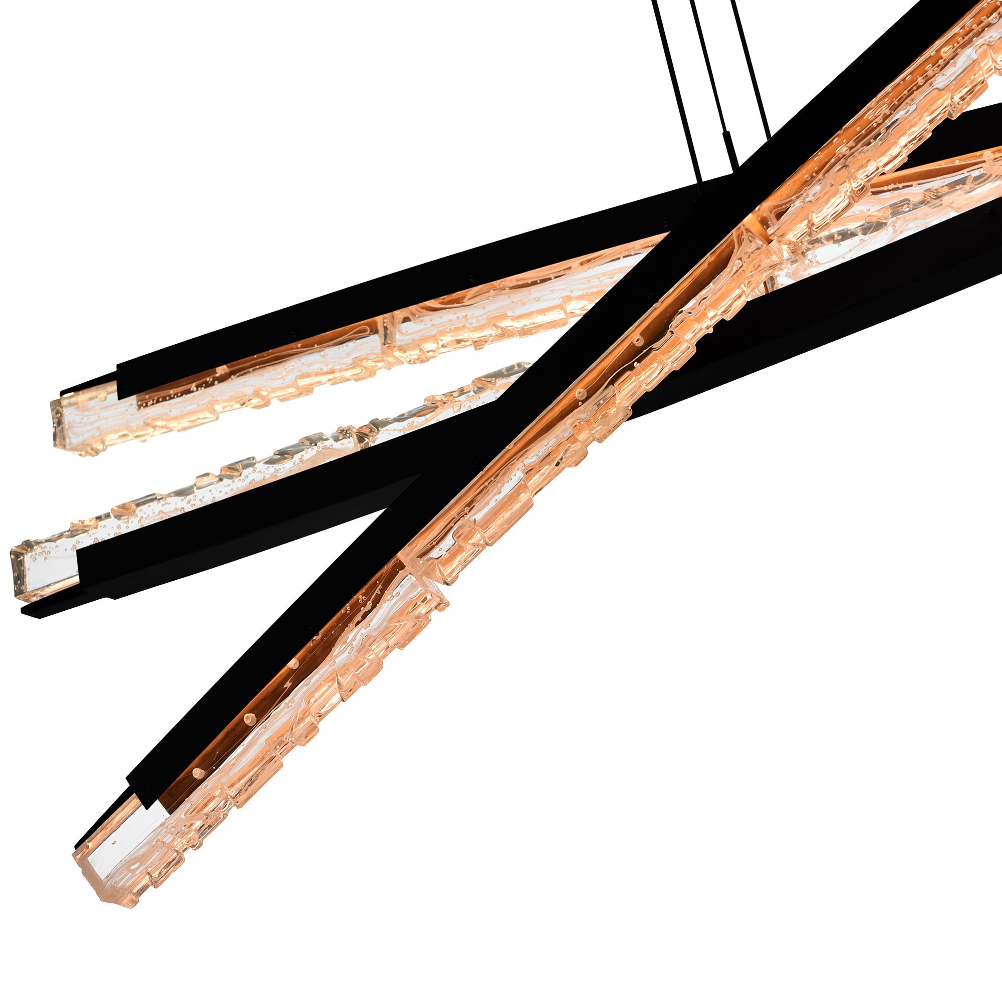 Image 7 Saber Integrated LED Black Chandelier more views