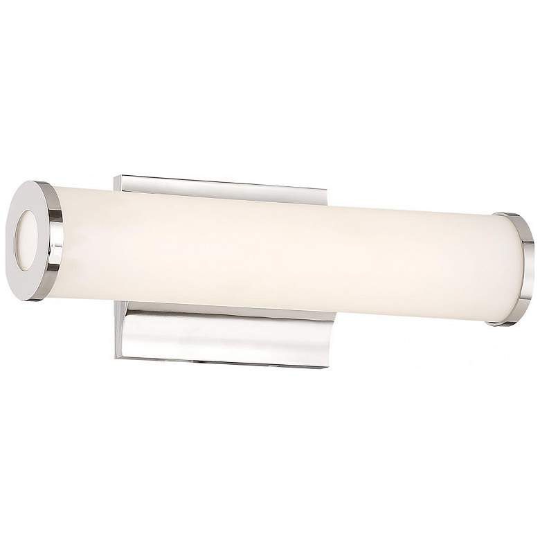 Image 1 Saber LED 14 in.; Vanity Fixture; Polished Nickel Finish