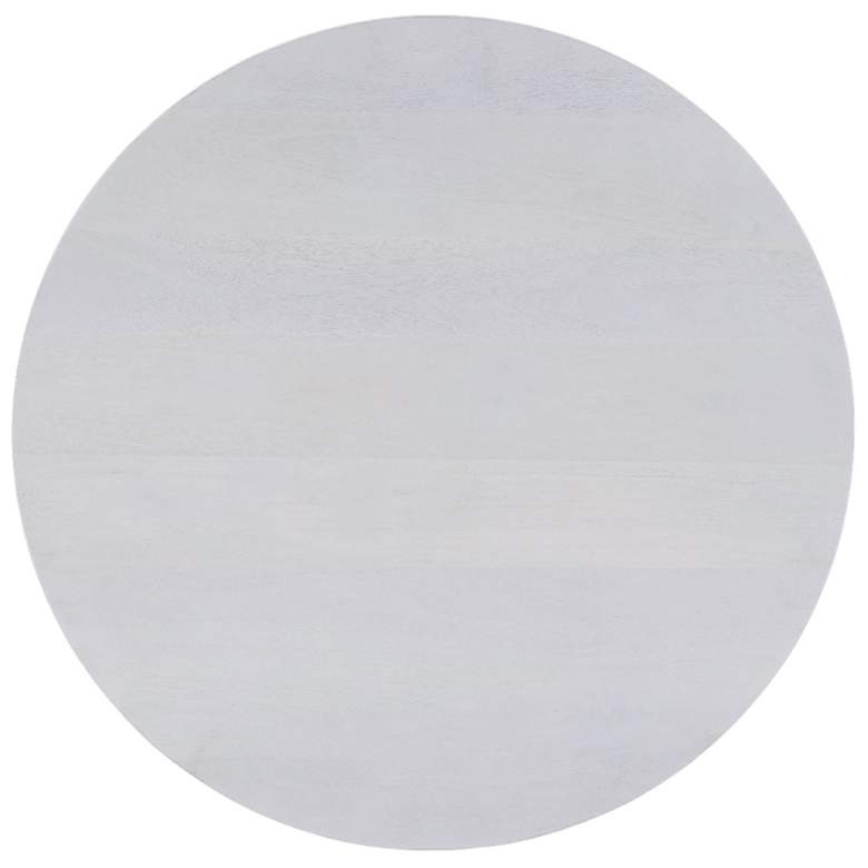 Image 6 Sable 30" Round Nesting Coffee Table - Whitewash more views