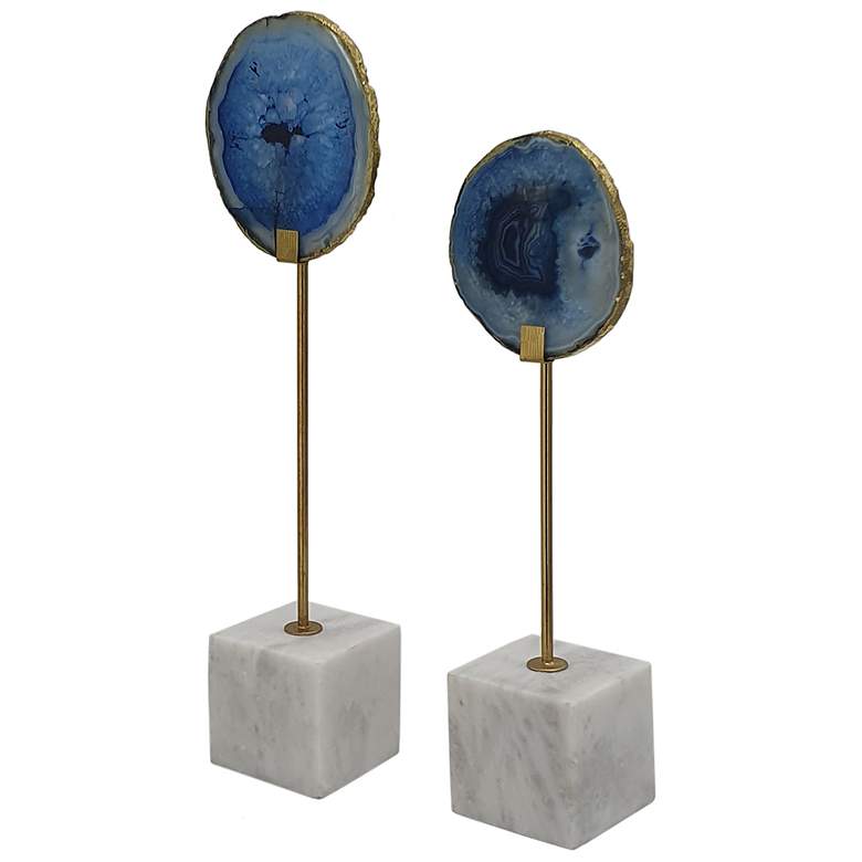 Image 1 Sabriel Blue & Gold & White Statuary