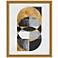 Sacred Geometry III 15 1/2" High Framed Giclee Wall Art