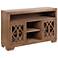 Saddle Sand 56" Wide 2-Door Wooden Entertainment Stand