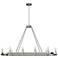 Saddlewood 10 Light Linear Chandelier