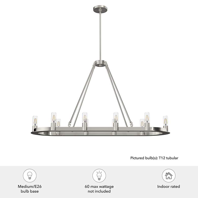 Image 5 Saddlewood 10 Light Linear Chandelier more views