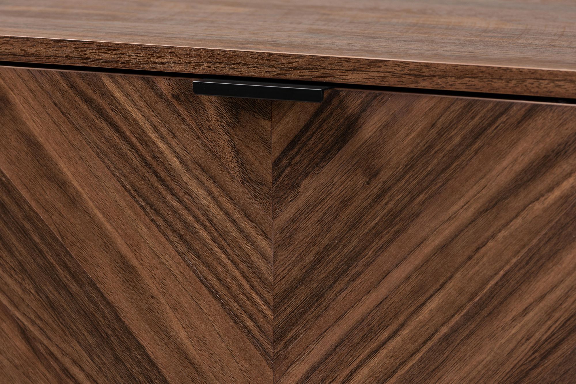 Image 3 Sadia 31 1/2" Wide Walnut Brown Wood 2-Door Storage Cabinet more views