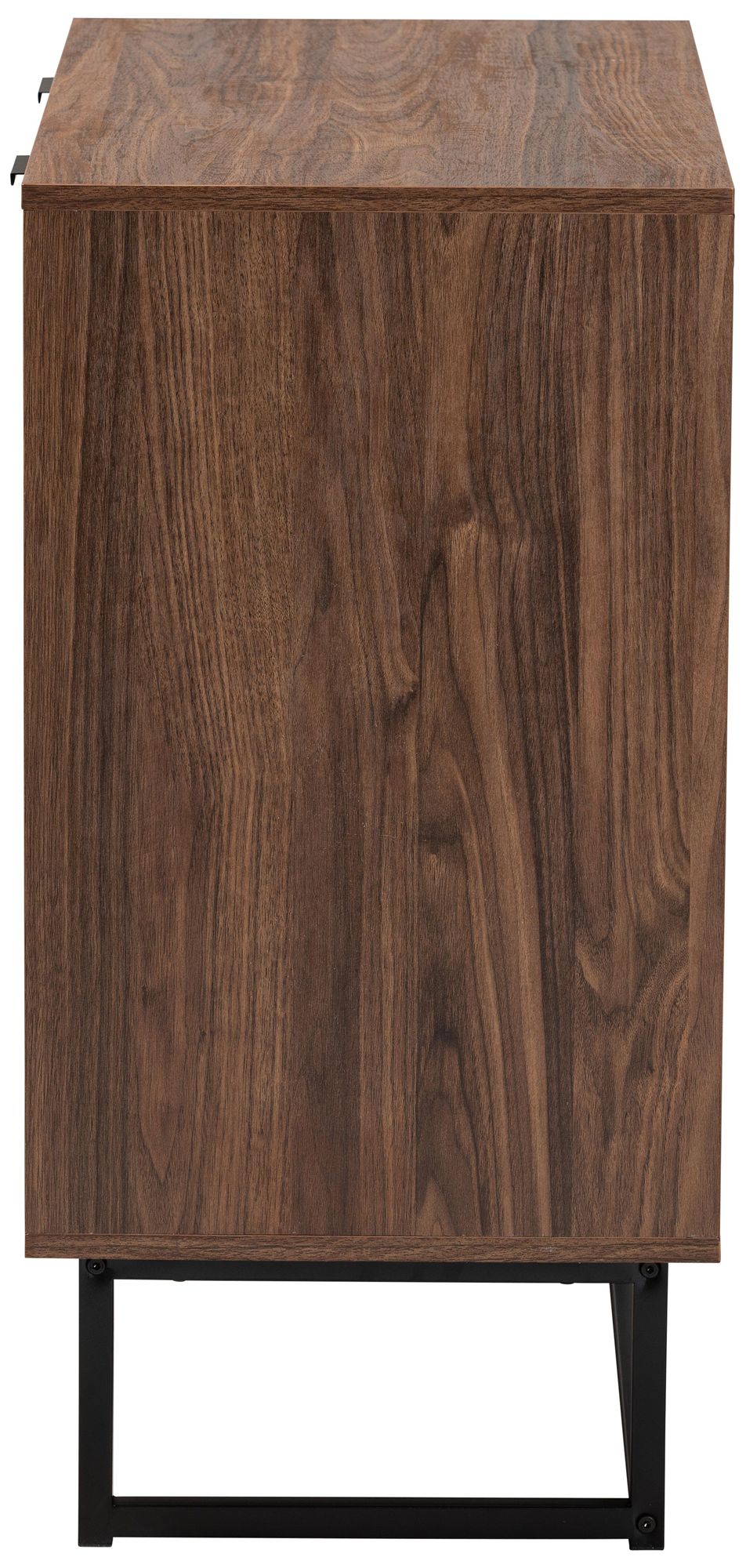 Sadia 31 1/2" Wide Walnut Brown Wood 2-Door Storage Cabinet