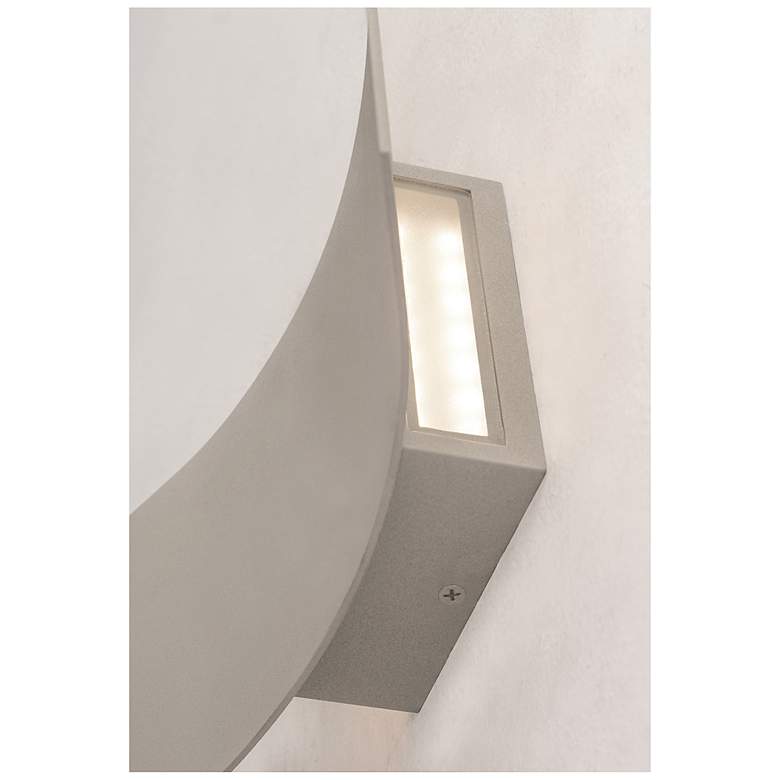 Image 2 Sadie 12" Outdoor Sconce - Textured Grey more views