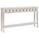 Sadie 60" Wide Large Cream 4-Drawer Console Table
