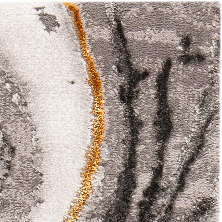 Image 4 Safavieh 8'x10' Craft Gray and Gold Marbled Area Rug more views