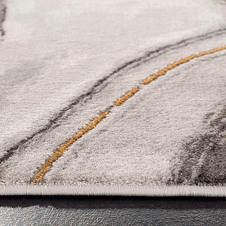 Image 6 Safavieh 8'x10' Craft Gray and Gold Marbled Area Rug more views