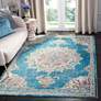 Thumbnail1 of Safavieh ARA103N 3'x5' Blue and Ivory Area Rug